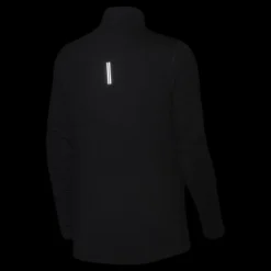 Outlet Nike Element Women's 1/2-Zip Running Top BLACK/REFLECTIVE SILV Svart