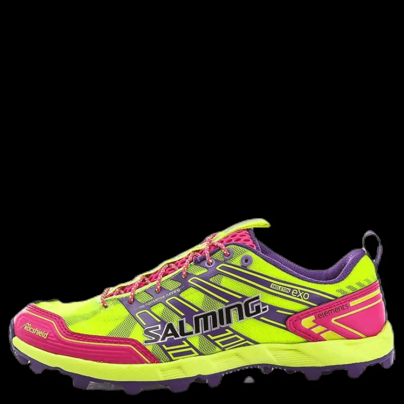 Salming Elements Shoe Pink/Yellow Rosa och Gul Online