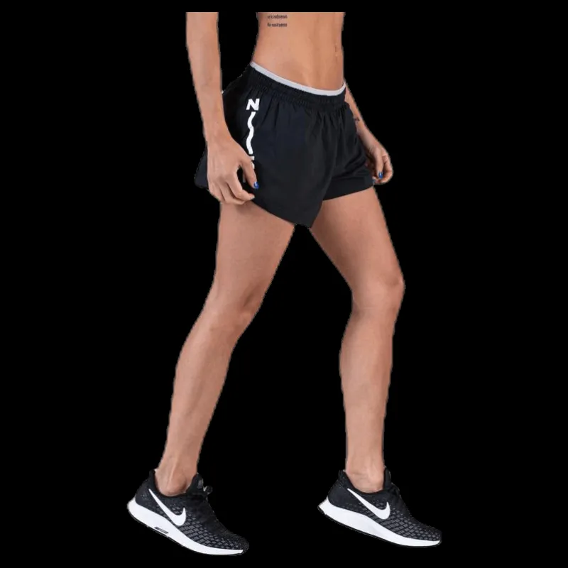 Nike Elevate Track Short White/Black Svart