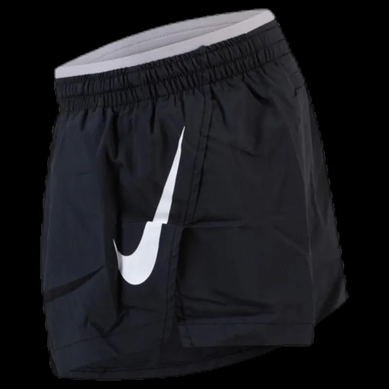 Nike Elevate Track Short White/Black Svart