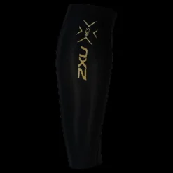 Online 2XU Elite MCS Compression Calf Guard Black/Gold Svart och Guld