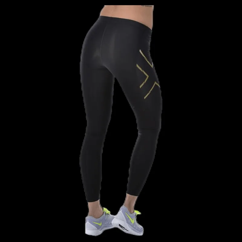 2XU Elite MCS Compression Tights Black/Gold Svart och Guld Outlet