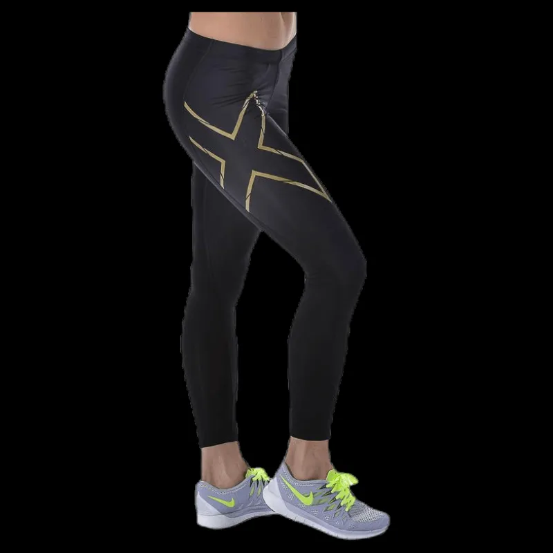 2XU Elite MCS Compression Tights Black/Gold Svart och Guld Outlet