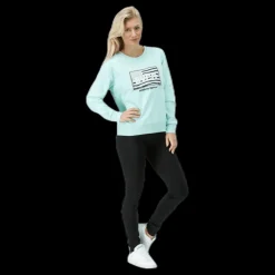 Svea Ella Crew Green Grön Clearance