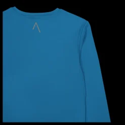 BLACC Ella Overlap Long Sleeve Top Blue Coral Blå Outlet