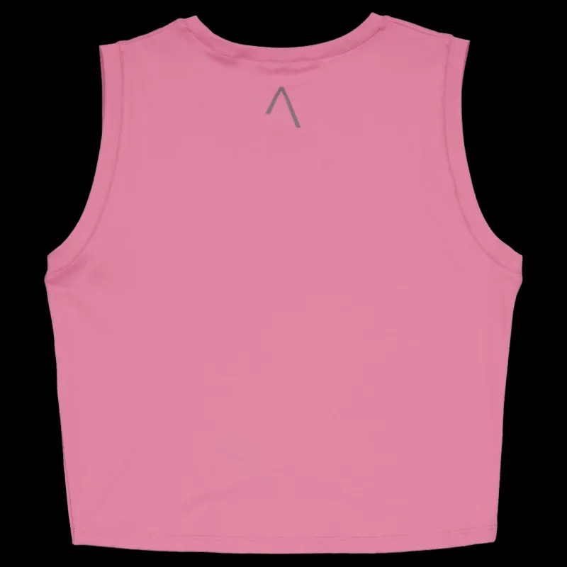 Discount BLACC Ella Overlap Tank Top Mellow Mauve Rosa