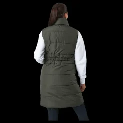 Online Tuxer Elmira Reco Waistcoat Dark Olive