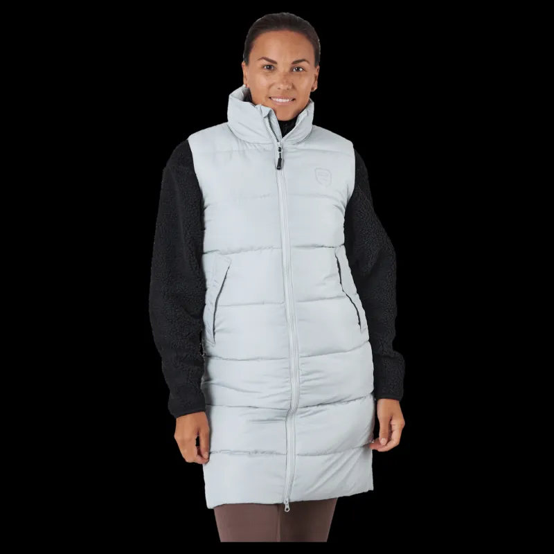 Tuxer Elmira Reco Waistcoat Light Grey Clearance