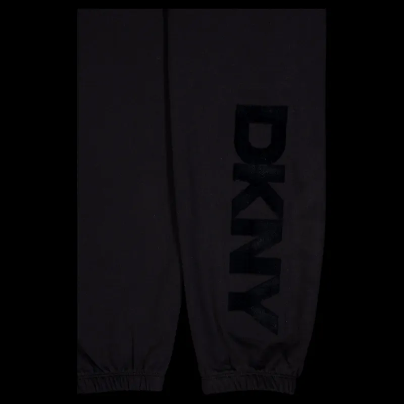 DKNY Sport Emb Lg Hw Jogger Black Svart Clearance