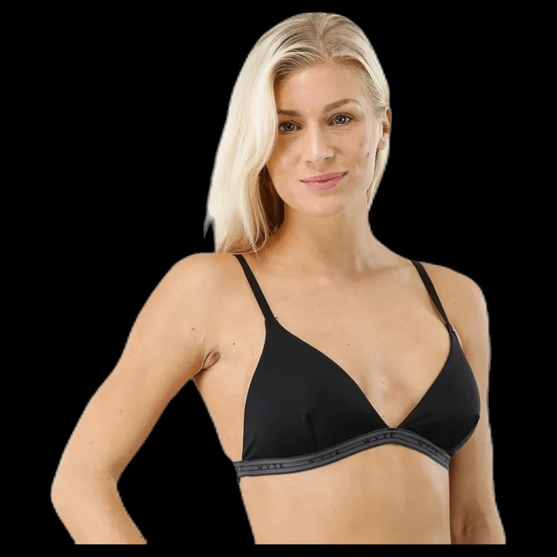 Hot Wyte Emily Top Black Svart