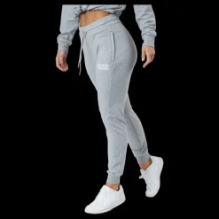 Better Bodies Empire Joggers Light Grey Melange Grå