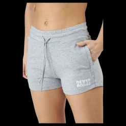 Hot Better Bodies Empire Sweatshorts Light Grey Melange Grå