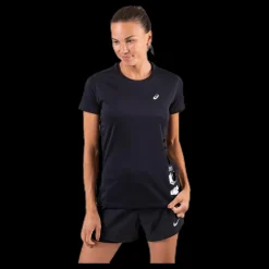 ASICS Empow-Her SS Top Black Svart New