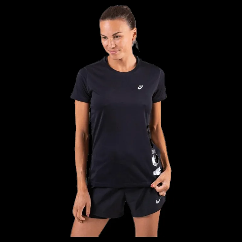 ASICS Empow-Her SS Top Black Svart New