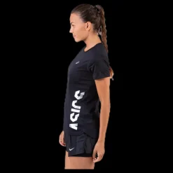 ASICS Empow-Her SS Top Black Svart New