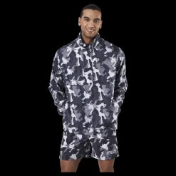 Fila Ender Aop Wind Anorak Grey Grå Sale