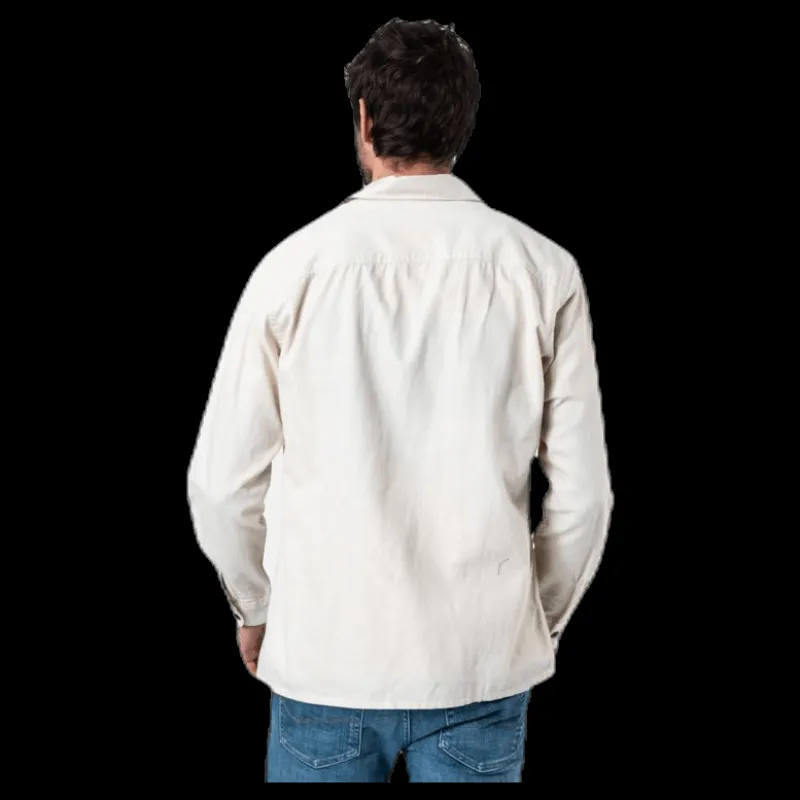 Jack & Jones Enok Shirt Ls Silver Clearance
