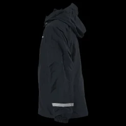 Didriksons Enso Kids Jacket 2 Blue Svart Clearance