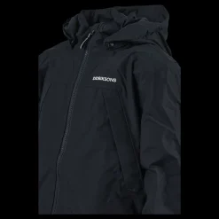 Didriksons Enso Kids Jacket 2 Blue Svart Clearance