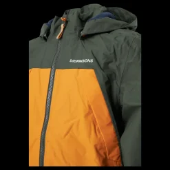 Didriksons Enso Kids Jacket 2 Yellow Flerfärgad Clearance