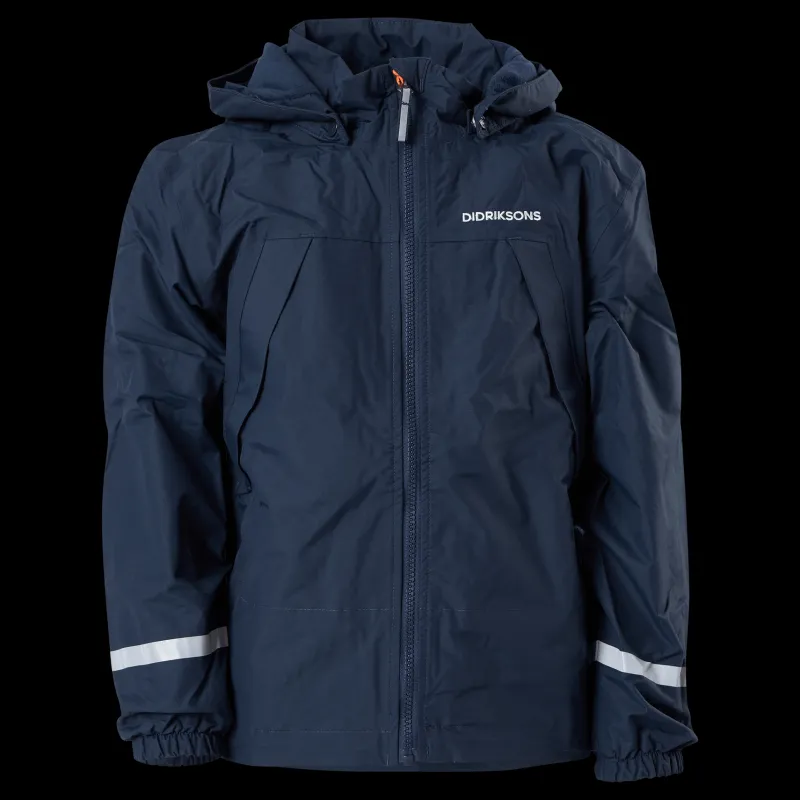 Didriksons Enso Kids Jacket 2 Yellow Flerfärgad Clearance
