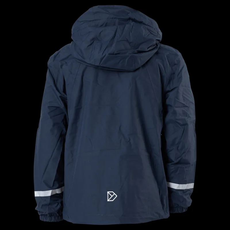 Didriksons Enso Kids Jacket 2 Yellow Flerfärgad Clearance