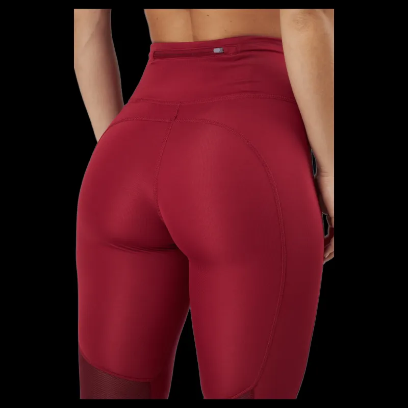 Nike Epic Fast Women's Running Legg Pomegranate/reflective Silv Röd New