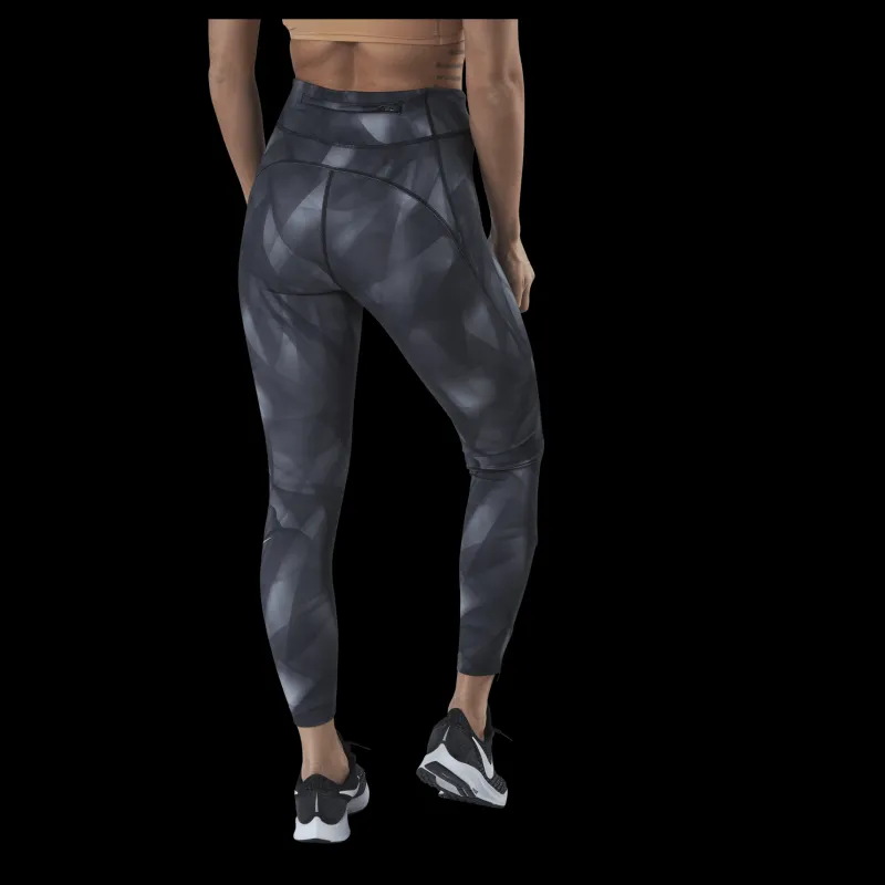 Nike Epic Faster Run Division 7/8 Tight Black/Silver Svart och Silver