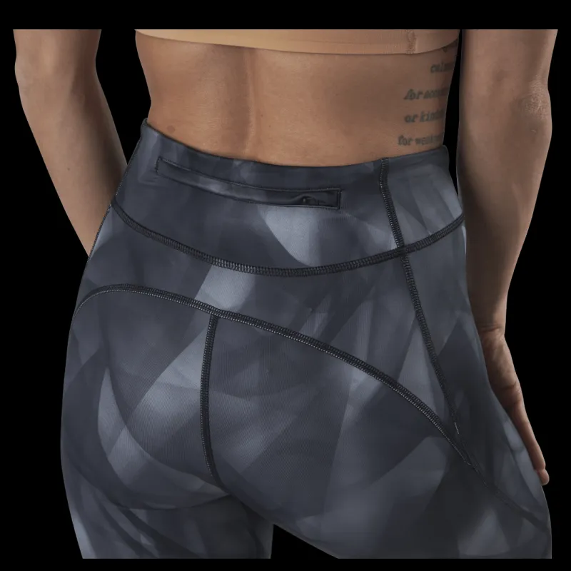 Nike Epic Faster Run Division 7/8 Tight Black/Silver Svart och Silver