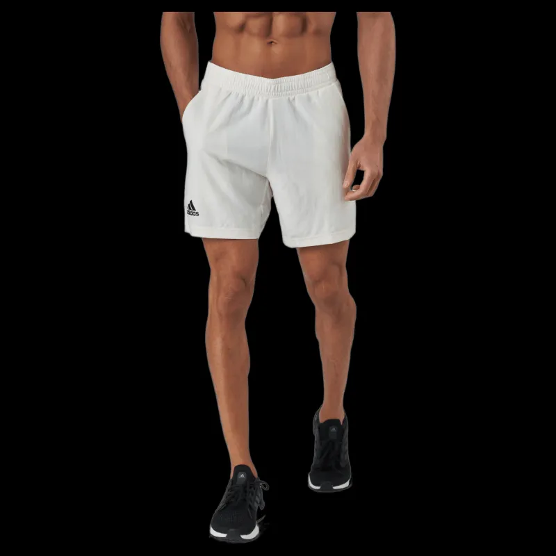 adidas Tennis Ergo Short 7 Inch P.blue 000/beige Vit Online
