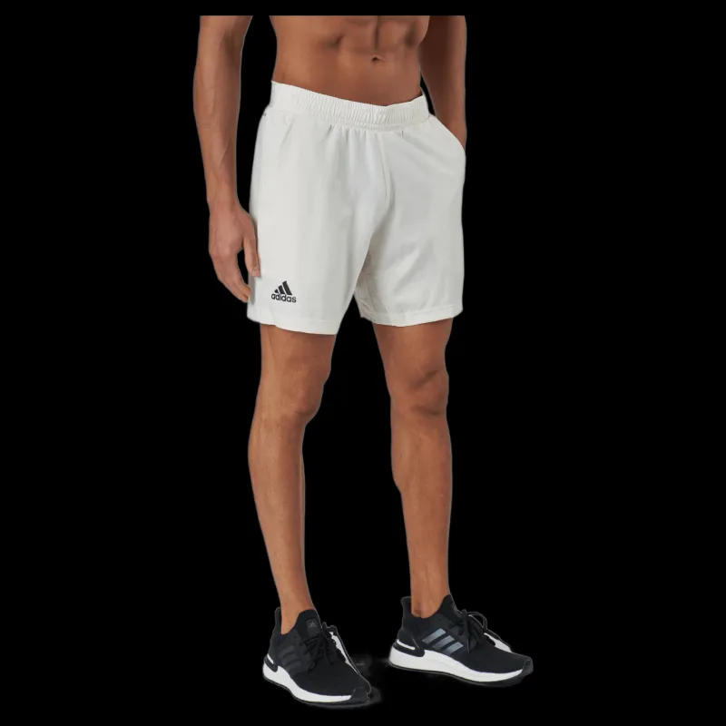 adidas Tennis Ergo Short 7 Inch P.blue 000/beige Vit Online