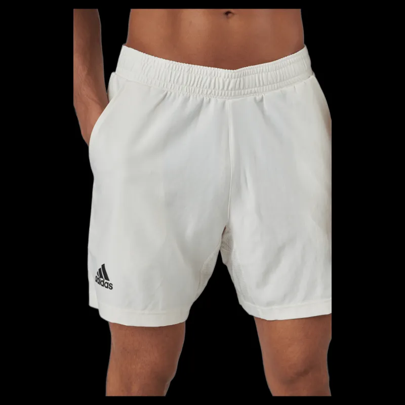 adidas Tennis Ergo Short 7 Inch P.blue 000/beige Vit Online