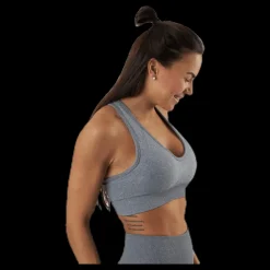 Hot Norfolk Erica Seamless Sports Bra Grey Grå