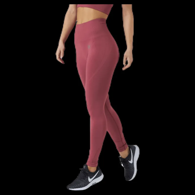 Norfolk Erica Seamless Tights Pink/Red Rosa och Röd