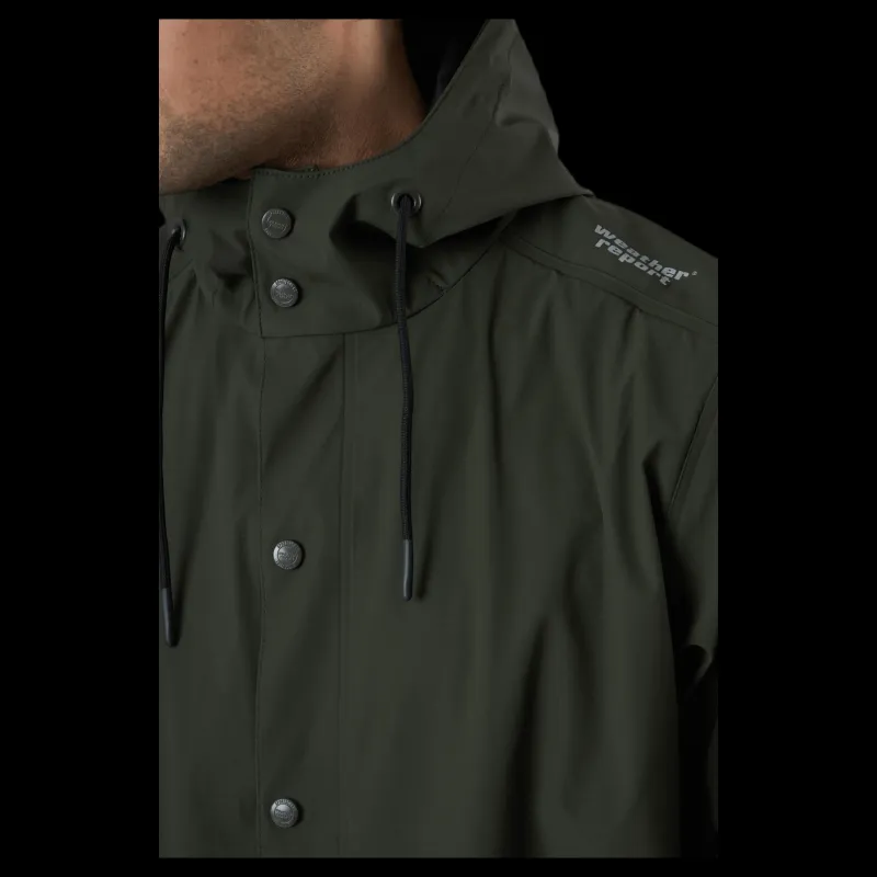 Weather Report Erik M Dull PU Jacket W-PRO 5000 Green Grön Sale