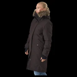 Didriksons Erika Wns Parka 3 Brown Svart Outlet