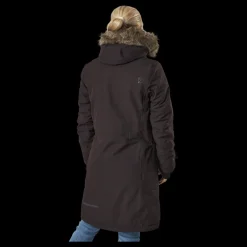 Didriksons Erika Wns Parka 3 Brown Svart Outlet