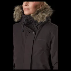 Didriksons Erika Wns Parka 3 Brown Svart Outlet