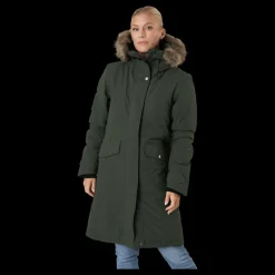 Didriksons Erika Wns Parka 3 Green Grön Discount