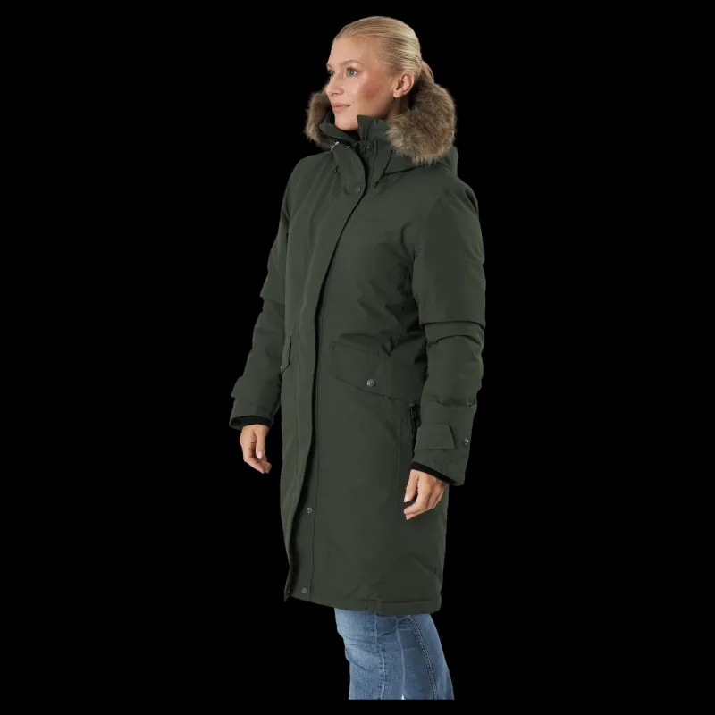 Didriksons Erika Wns Parka 3 Green Grön Discount