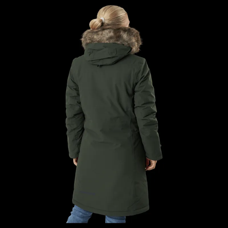 Didriksons Erika Wns Parka 3 Green Grön Discount