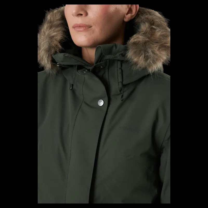 Didriksons Erika Wns Parka 3 Green Grön Discount