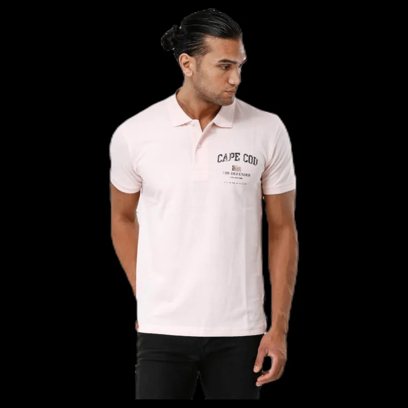 Clearance The Defender Erland Polo Pink Rosa