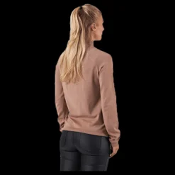 Best Pieces Esera Ls High Neck Knit Beige