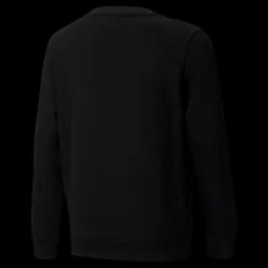 Puma Ess Big Logo Crew Fl B Black Svart Sale