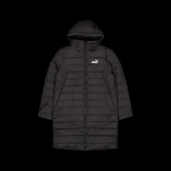 Puma Ess Hooded Padded Coat Black Outlet