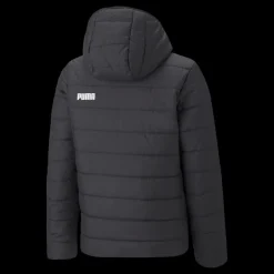 Puma Ess Hooded Padded Jacket Black Svart Sale