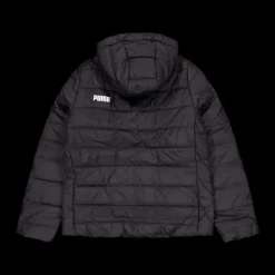 Online Puma Ess Hooded Padded Jacket Black Svart