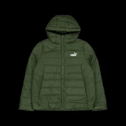 Puma Ess Hooded Padded Jacket Myrtle Discount