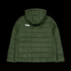 Puma Ess Hooded Padded Jacket Myrtle Discount